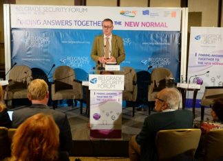 VIII Beogradski bezbednosni forum „Zajedništvom do odgovora na novu normalnost“ VIII Beogradski bezbednosni forum „Zajedništvom do odgovora na novu normalnost"