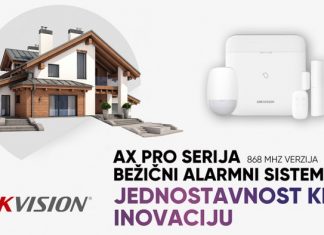 Hikvision AX PRO alarmni sistem NOVE GENERACIJE konačno i u Srbiji! Hikvision AX PRO alarmni sistem