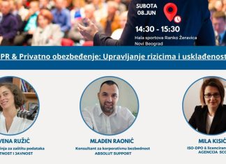 GDPR danas: Vodič kroz izazove i rešenja na Balkan Security Expo GDPR danas: Vodič kroz izazove i rešenja na Balkan Security Expo