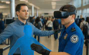 JET SET SECURITY: Službenici neće morati ni prstom da mrdnu – Bezbednosne kontrole putnika haptičkom rukavicom JET SET SECURITY: Službenici neće morati ni prstom da mrdnu – Bezbednosne kontrole putnika haptičkom rukavicom