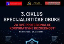 NE PROPUSTITE: III ciklus specijalističke obuke za menadžere korporativne bezbednosti NE PROPUSTITE: III ciklus specijalističke obuke za menadžere korporativne bezbednosti