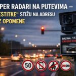 SUPER RADARI NA PUTEVIMA – “ČESTITKE” STIŽU NA KUĆNU ADRESU BEZ OPOMENE SUPER RADARI NA PUTEVIMA - "ČESTITKE" STIŽU NA KUĆNU ADRESU BEZ OPOMENE