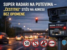 SUPER RADARI NA PUTEVIMA – „ČESTITKE“ STIŽU NA KUĆNU ADRESU BEZ OPOMENE SUPER RADARI NA PUTEVIMA - "ČESTITKE" STIŽU NA KUĆNU ADRESU BEZ OPOMENE