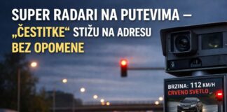 SUPER RADARI NA PUTEVIMA – “ČESTITKE” STIŽU NA KUĆNU ADRESU BEZ OPOMENE SUPER RADARI NA PUTEVIMA - "ČESTITKE" STIŽU NA KUĆNU ADRESU BEZ OPOMENE