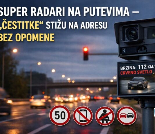 SUPER RADARI NA PUTEVIMA – „ČESTITKE“ STIŽU NA KUĆNU ADRESU BEZ OPOMENE SUPER RADARI NA PUTEVIMA - "ČESTITKE" STIŽU NA KUĆNU ADRESU BEZ OPOMENE